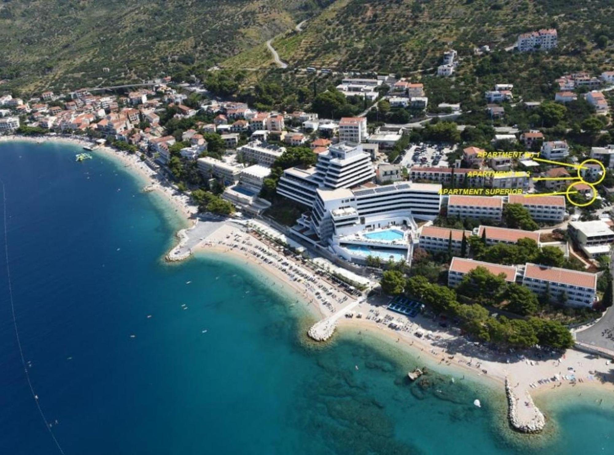 Apartments Roscic Podgora Kültér fotó